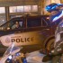 Czy kask z ledami jest legalny Motocyklista w kasku Tron Dziedzictwo kontra policja - kask led kontra policja