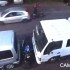 Sprytny sposob na zabezpieczenie motocykla przed kradzieza  final akcji zlodziei bezcenny - samochod rozjezdza tylem kradziez motocykla