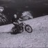 Z archiwum motocrossu wjazd na Sniezke z 1953 roku - motocyklem na sniezke