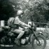 Motocykle radzieckie M72 i K750 w Ludowym Wojsku Polskim - Pisz cy te s owa Tomasz Szczerbicki na motocyklu M 72. Rok 1989