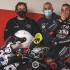 Maurizio Castelli wloski motocyklista wyscigowy bez reki testuje Aprilie RS660 w wersji Gabro Racing Team - maurizio castelli gabro racing team