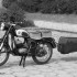 Przyczepki motocyklowe  historia zastosowania najpopularniejsze modele - Przyczepka motocyklowa Niewid lw N31 za motocykle SHL 175