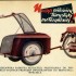 Przyczepki motocyklowe  historia zastosowania najpopularniejsze modele - Reklama prasowa przyczepek motocyklowych WFM.