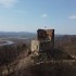 Wycieczka motocyklowa po Beskidach  miedzy Tarnowem i Nowym Saczem  wieze i ruiny zamku - Melsztyn widok