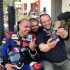 Zwycieski debiut motocykla Aprilia RS 660 nalezacego do Gabro Racing Team startujacego w pierwszej rundzie MES Motoestate - selfie