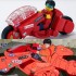 Fanowska wersja motocykl Kanedy z filmu Akira Czyli Zrob to sam z klockow LEGO - kaneda bike z lego