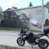 Trasa motocyklowa przez Kampinos i wzdluz rzeki Wkry TPM 6 - 01 Mural w Truskawiu