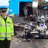 Brytyjska policja niszczy motocykle w pokazowej akcji To ostrzezenie dla przestepcow ale nie tylko  - zniszczone motocykle