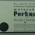 Perkun opis dane techniczne Motorower z warszawskiego Grochowa - Reklama prasowa z 1939 roku