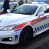 Najlepsze radiowozy swiata sa ekstremalnie drogie Jak ta tle czolowki wypada polska policja  - Lexus IS F