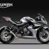 Motocykl sportowy Triumph Trident 660 RR Propozycja podania od Oberdana Bezzi - triumph trident 660 rr