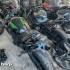 Policja zlapala zlodziei motocykli Mezczyznom grozi 10 lat wiezienia  - dziupla zlodzieje motocykli skradzione motory 2
