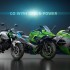 Ekologiczne motocykle Kawasaki Hybrydy elektryki i wodor - 2023 Family Picture EV HEV Hydrogen