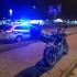 18latek palil gume Swietowal zakonczenie sezonu motocyklowego Nie zauwazyl radiowozu  - palenie gumy policja 1