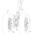 Motocykl Piaggio z czterema kolami Producent opatentowal konstrukcje - piaggio 4wheel patent 04
