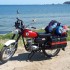 Podroz na motocyklu 125 to nie zwykla turystyka motocyklowa Co musisz wiedziec - WSK 125 morze