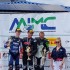 Wiktor Majchrowski na podium drugiej rundy Alpe Adria w klasie SSP300 - Wiktor Majchrowski podium