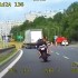 200 kmh na drodze Motocyklista przekroczyl predkosc o blisko 100 kmh FILM - przekroczenie predkosci 1