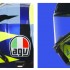 Kask AGV Pista GP RR Limited Edition Soleluna 2022 Limitowana seria w malowaniu Valentino Rossiego - rossi kask 2