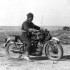 Wloskie motocykle wojskowe stworzone do walki w 2 wojnie swiatowej - Motocykl Gilera LTE zdobyty przez polskich zolnierzy podczas walk w Afryce Polnocnej w 1940 roku