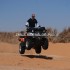 Kingway Dominator testy Sahara - Zdezak skok quadem