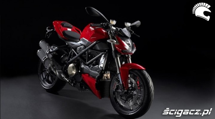 Red Ducati Streetfighter 08