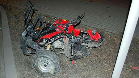 quad po wypadku