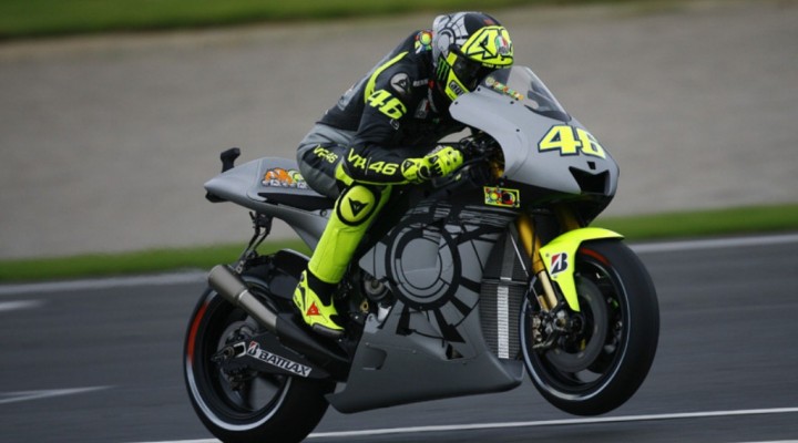 Rossi na Yamaha YZR M1 z