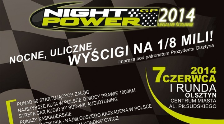 plakat Night Power 2014 z