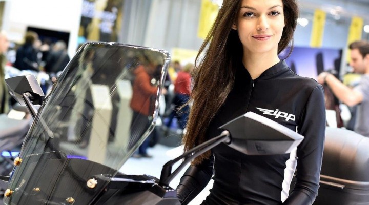 Modelka Zipp Ogolnopolska Wystawa Motocykli i Skuterow 2015 z