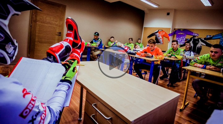 Superszkola przed Mistrzostwami Europy Supercross w Gdansku z