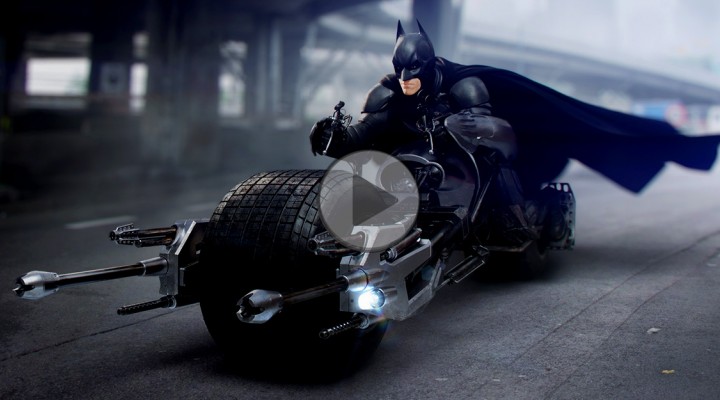 Batman motocykl mroczny rycerz z