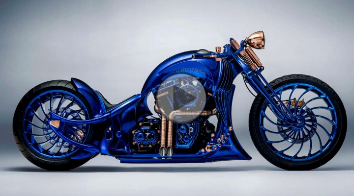 Harley Davidson Bucherer Blue Edition z