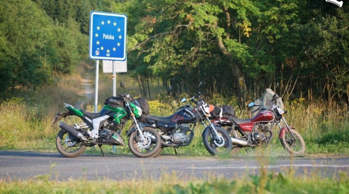 granica polski motocykle 125 x z