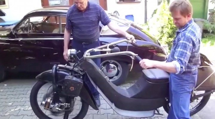megola niemiecki motocykl z gwiazdowym silnikiem rotacyjnym z