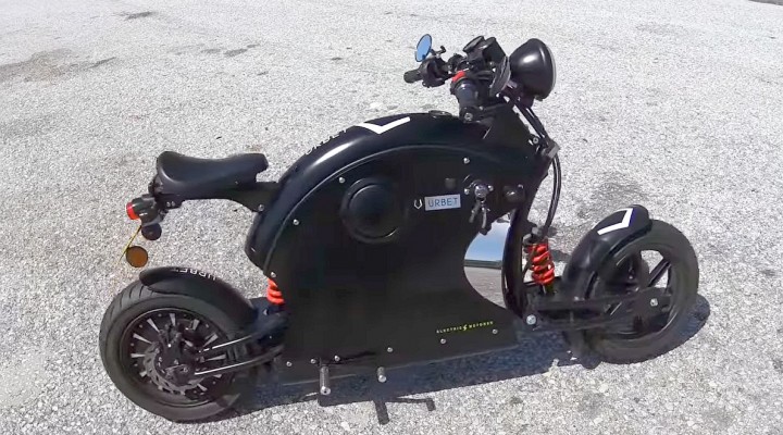 urbet ego elektryczny motocykl 3W z