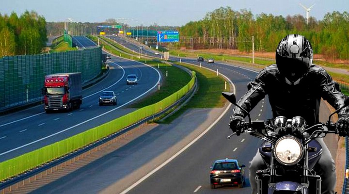 autostrada a2 motocyklista pod prad 1 z