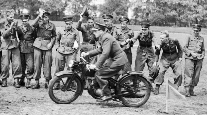 motocykle SHL 125 i Sokol w Wojsku Polskim z