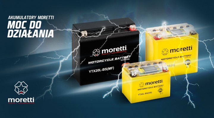 Moretti akumulatory prostokat elastyczny z