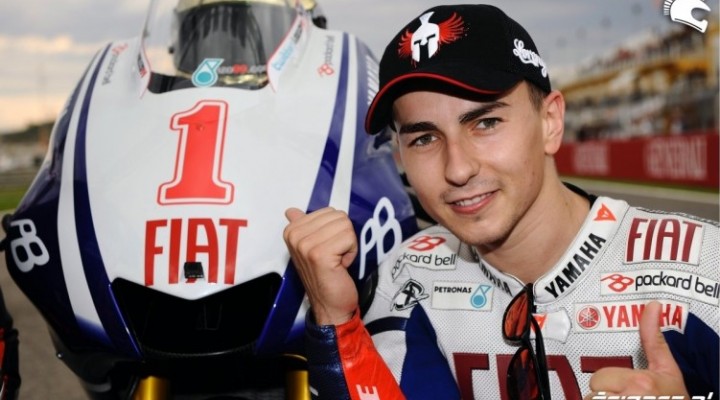 Jorge Lorenzo Mistrz Swiata MotoGP 2010 z