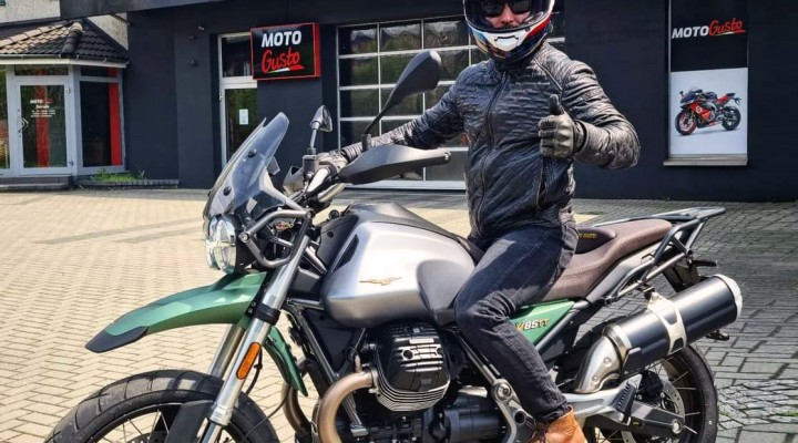 Moto Guzzi V85 TT Moto Gusto Igor Przybylski z