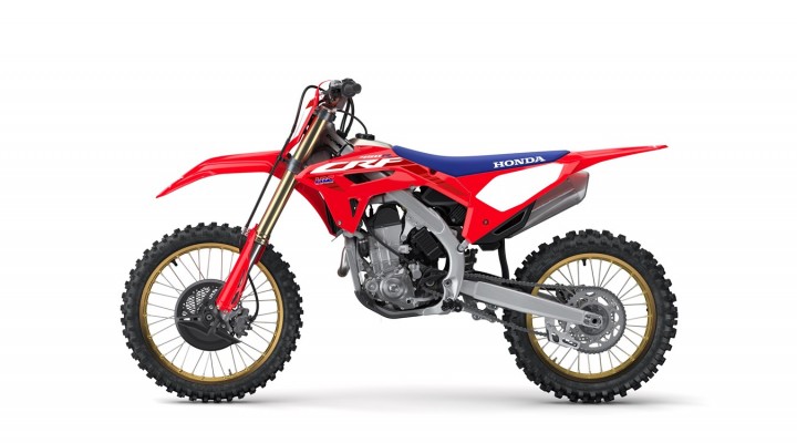 370044 The CRF450R CRF450R 50th Anniversary and CRF450RX z