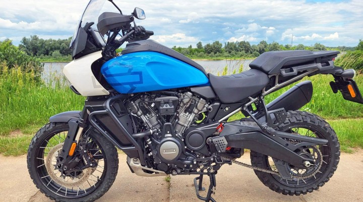 Harley Davidson Pan America 1250 test motocykla 2022 z
