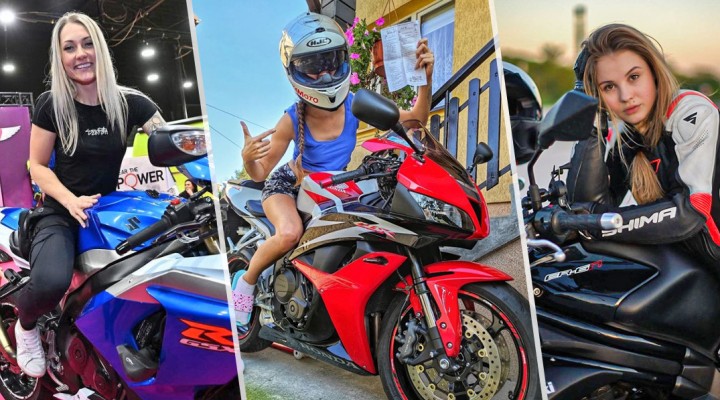 motocyklistki z instagrama z