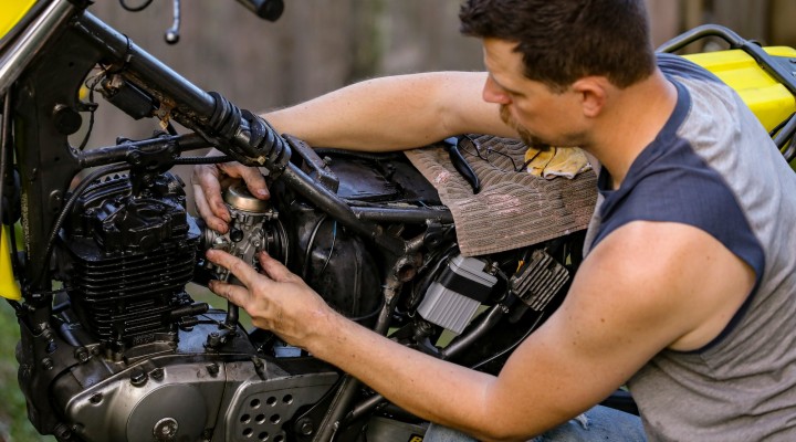 naprawa serwis motocykla z z