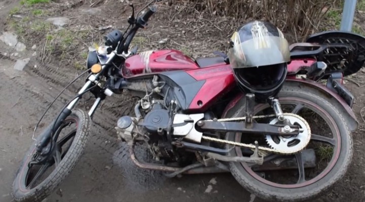 motorower pojany kierowca 1 z