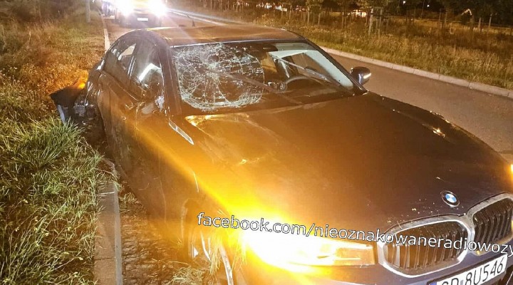 rozbity radiowoz 1 z