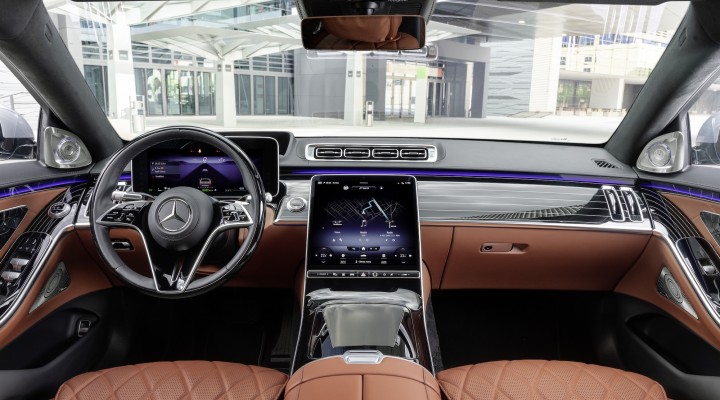 mercedes s class interior z
