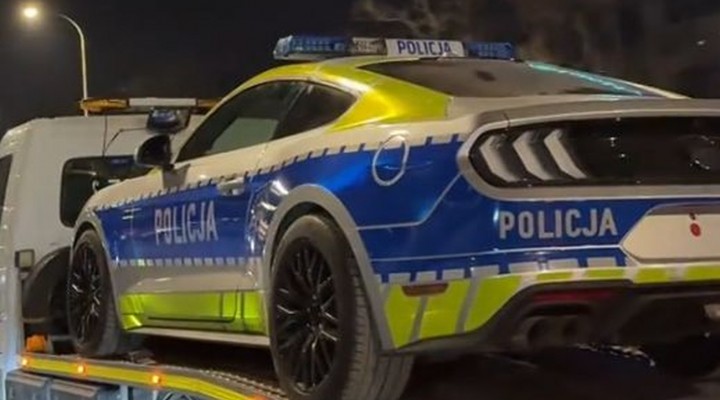 policyjny mustang 1 z