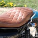 30 Kawasaki W 650 Flying Duxe custom bobber siodlo